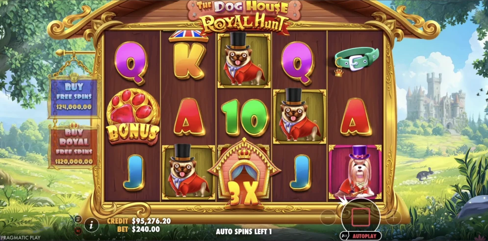 The Dog House Royal Hunt Slot