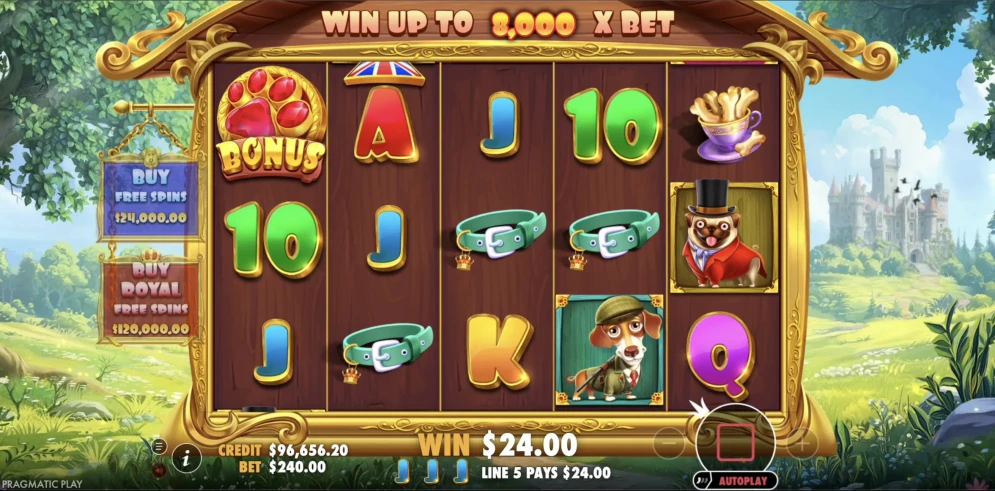 The Dog House Royal Hunt Slot